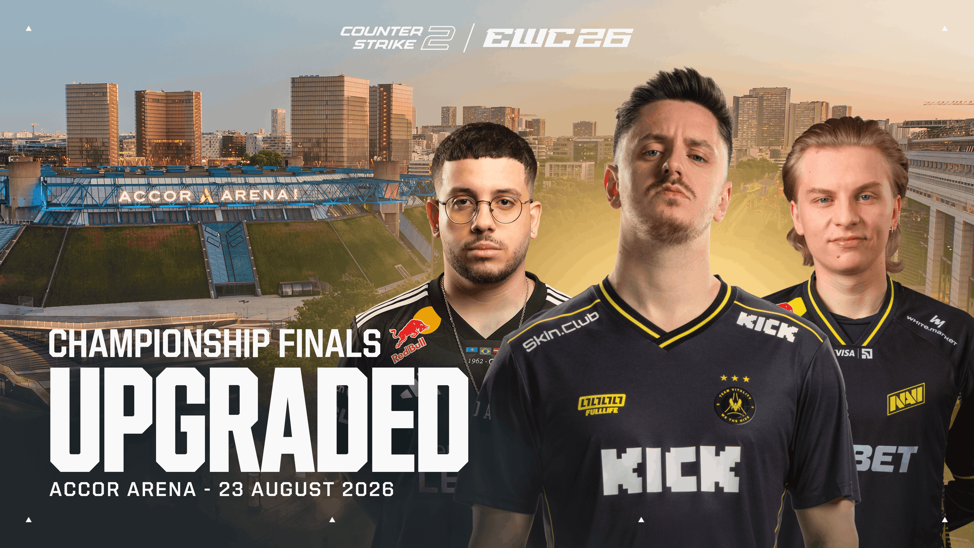 Final de la Esports World Cup 2026 de Counter-Strike 2 Será en el Legendario Accor Arena