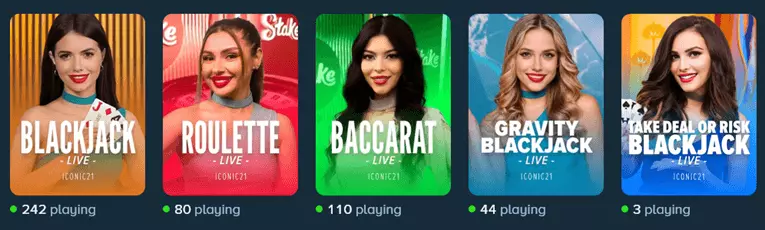 Live dealers sweepstake