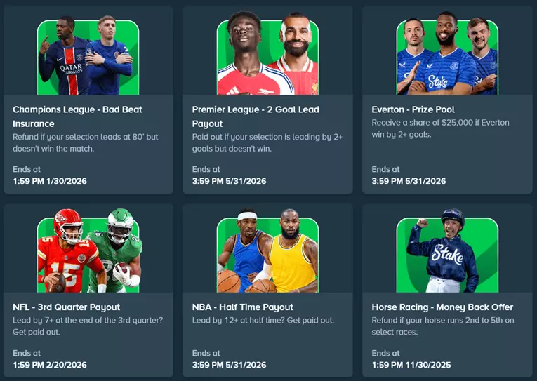 stake.com sports bonus