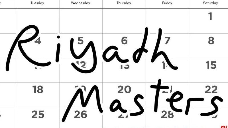 Riyadh Masters 2024: cronograma da primeira fase