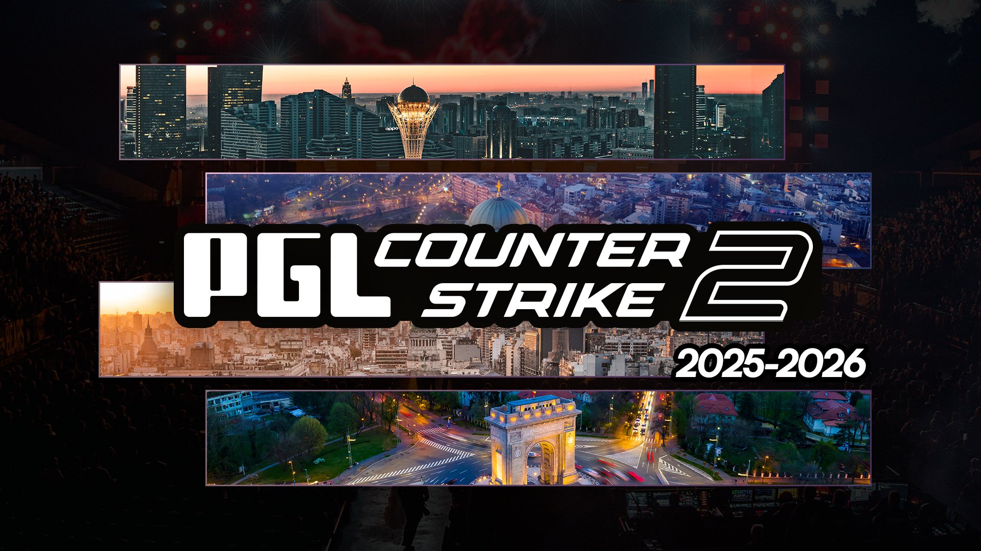 PGL anuncia seus torneios de Counter Strike para 2025 e 2026