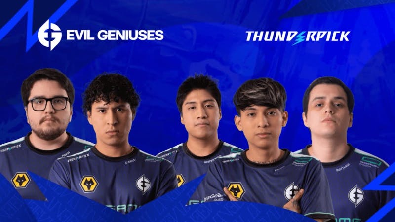 Evil Geniuses and Thunderpick expands the partnership to Dota team