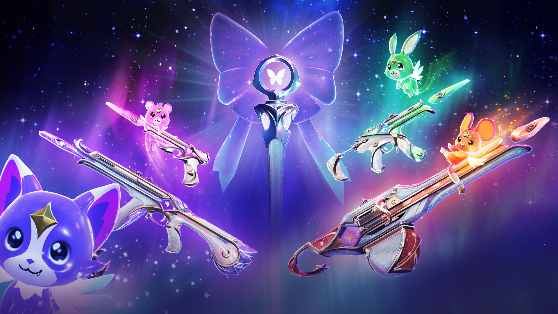 Enchant Your Arsenal: Valorant Introduces the Evori Dreamwings Skinline