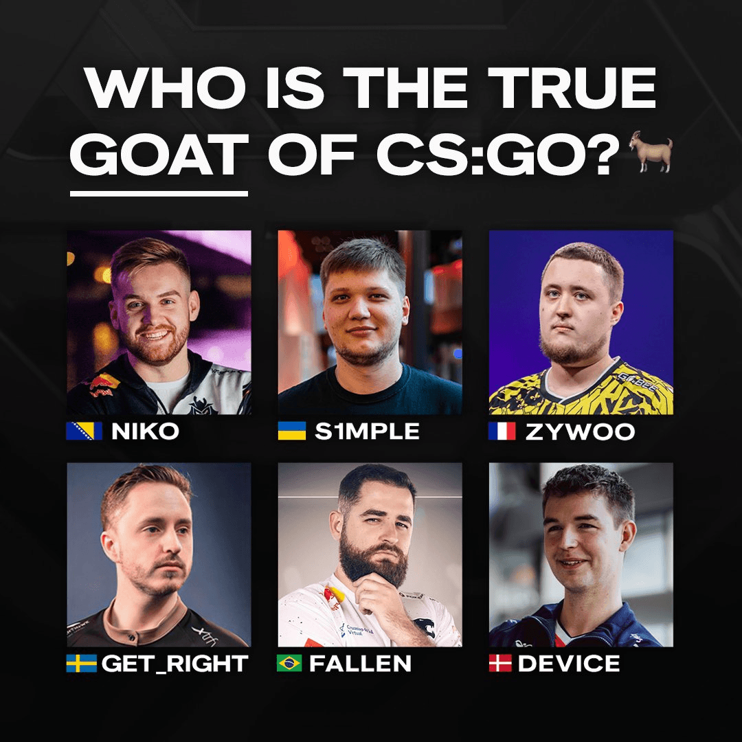 The GOAT: Who truly reigns as CS:GO's ultimate player?