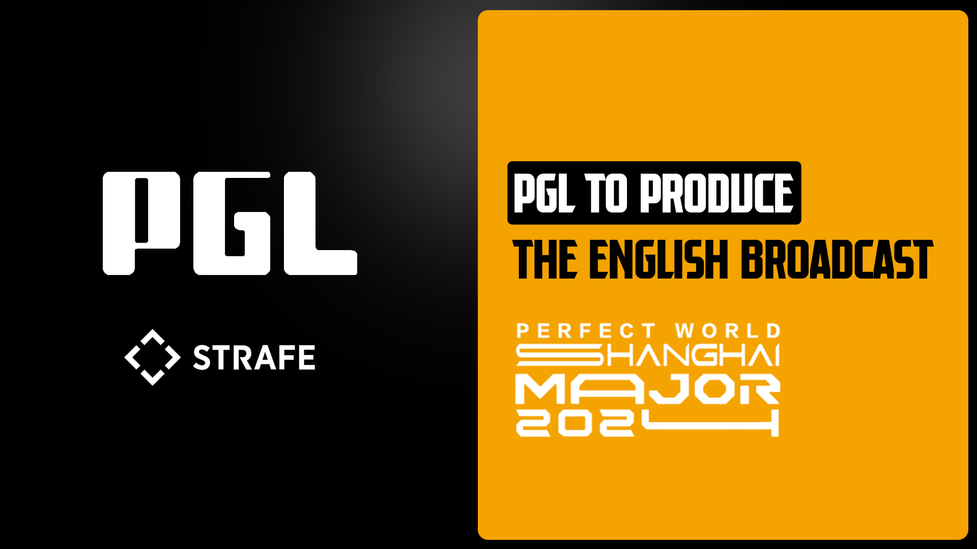 PGL to produce the Shanghai Major in English
