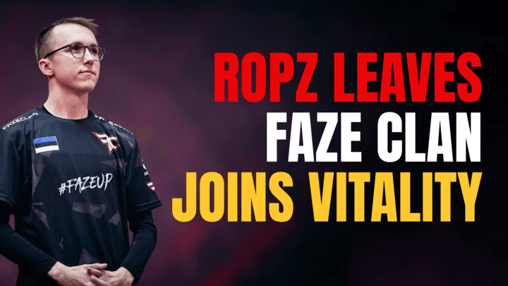 FaZe Ropz set to join Team Vitality for 2025