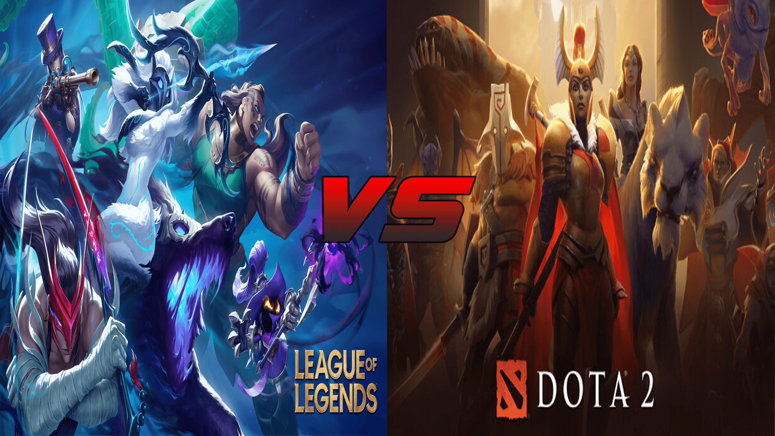 A user made a mod pitting League of Legends vs Dota 2 champions