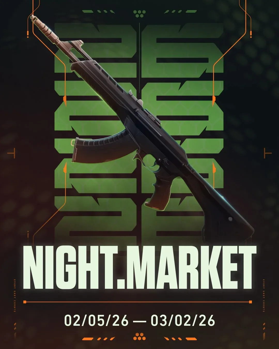 VALORANT Night Market Returns February 5th: Complete List of Skins