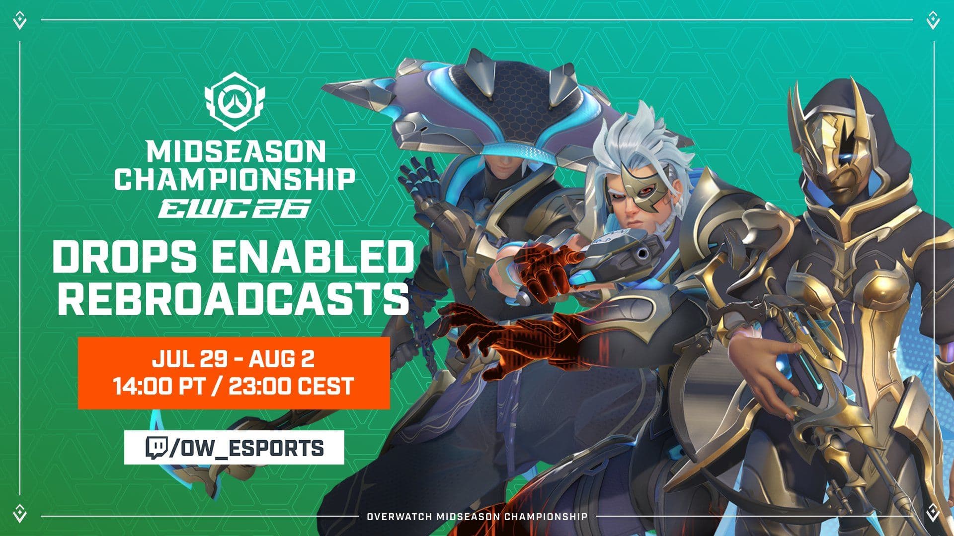 Overwatch Midseason Championship Playoff Drops: All Skins, Esports Lootboxes, and More
