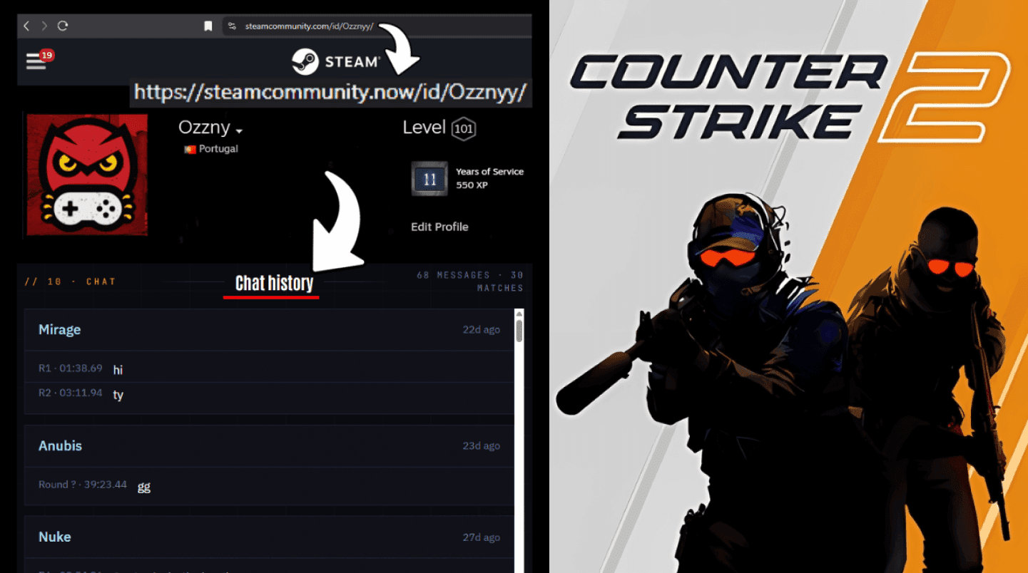 CS2 Tracker Exposes In-Game Chat History, Raising Privacy Concerns