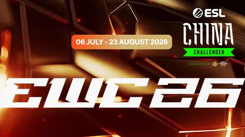 ESL Challenger China Season 3: um Atalho para a Copa do Mundo de Esports 2026