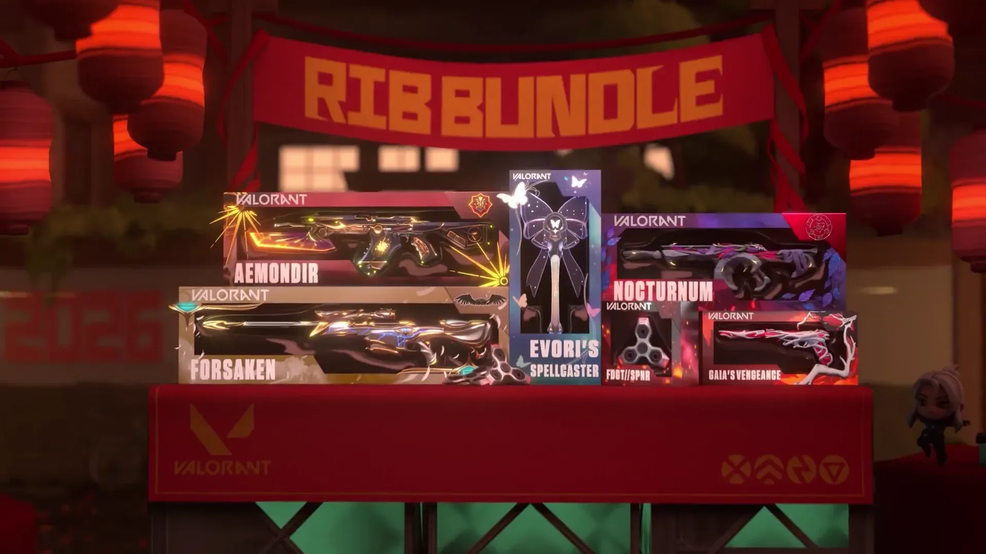 VALORANT lança pacote Run It Back: Lunar 26 com skins especiais do Ano Novo Lunar