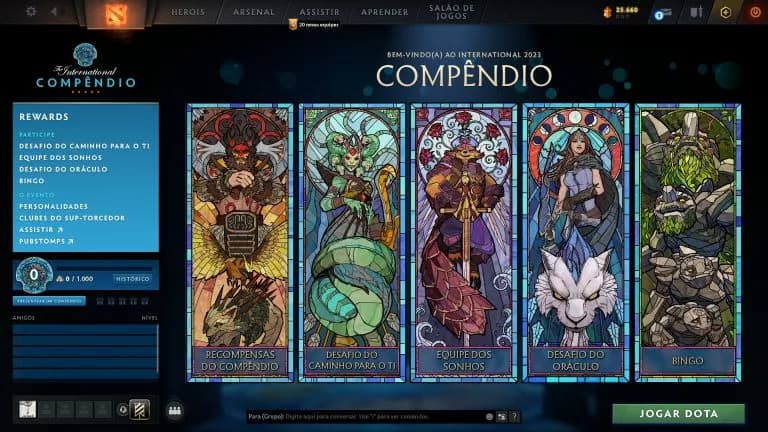 Compêndio do International 2023