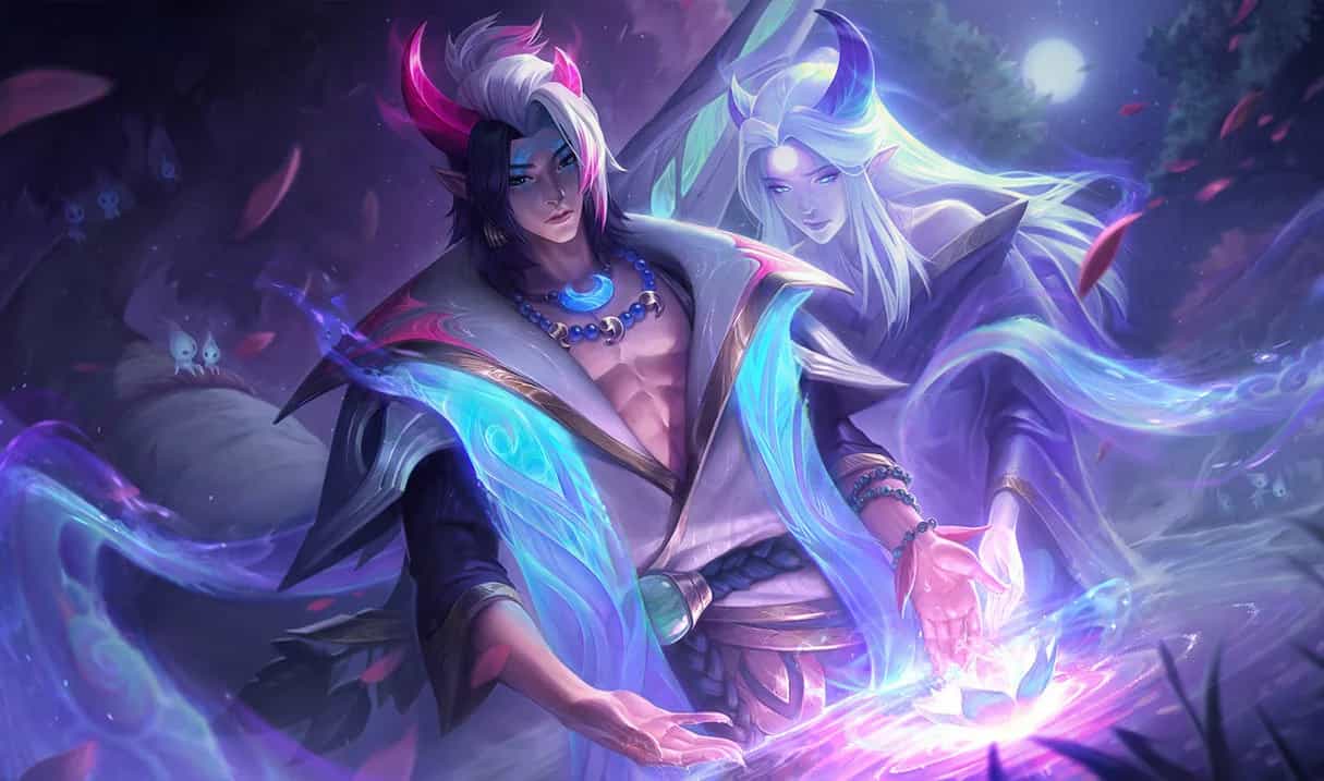 As melhores sinergias de suporte de Aphelios em League of Legends