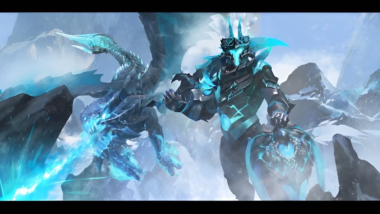O quinto lugar do metagame fica com o Dragon Knight.