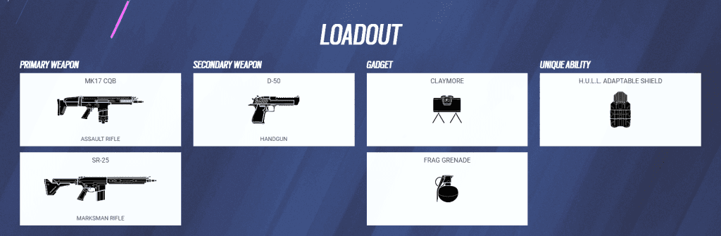 Novo loadout do Blackbeard