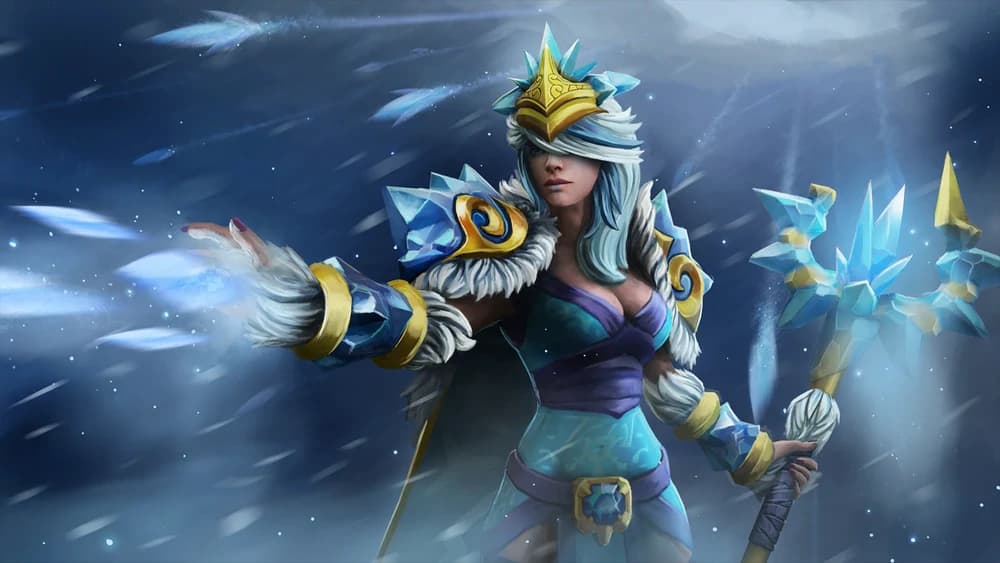 Crystal Maiden Dota 2 facet