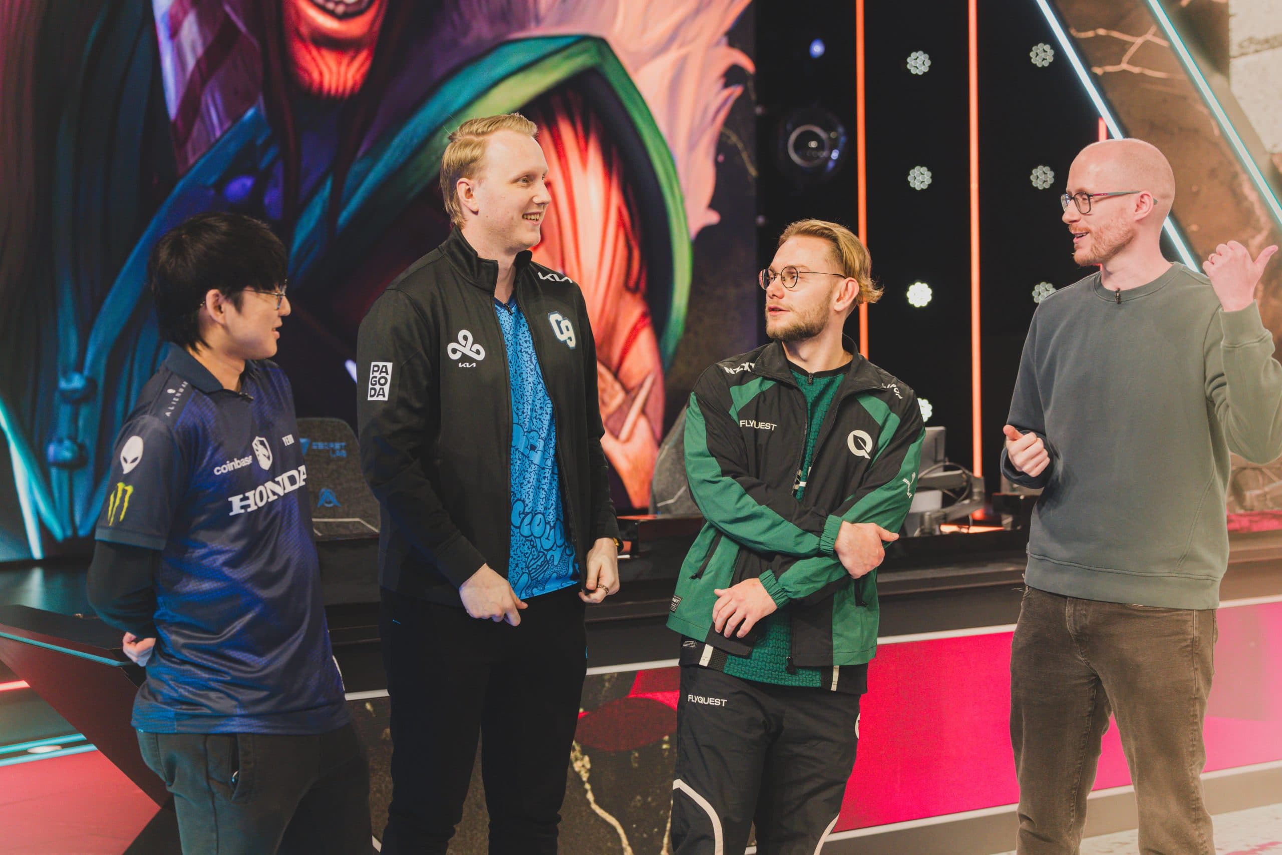 cloud9, team liquid, and flyquest are the best teams in the lta north