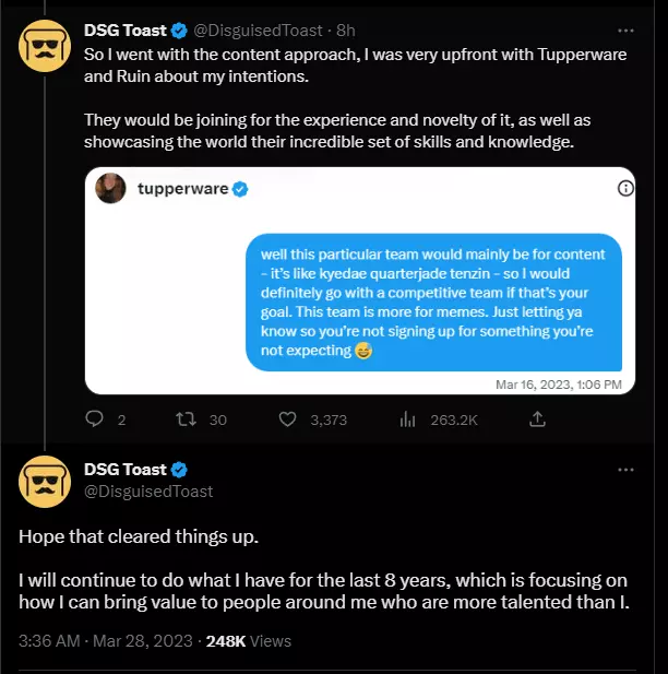 Game Changer: Disguised Toast unveils clouted Game Changers roster in wake of DSG success.