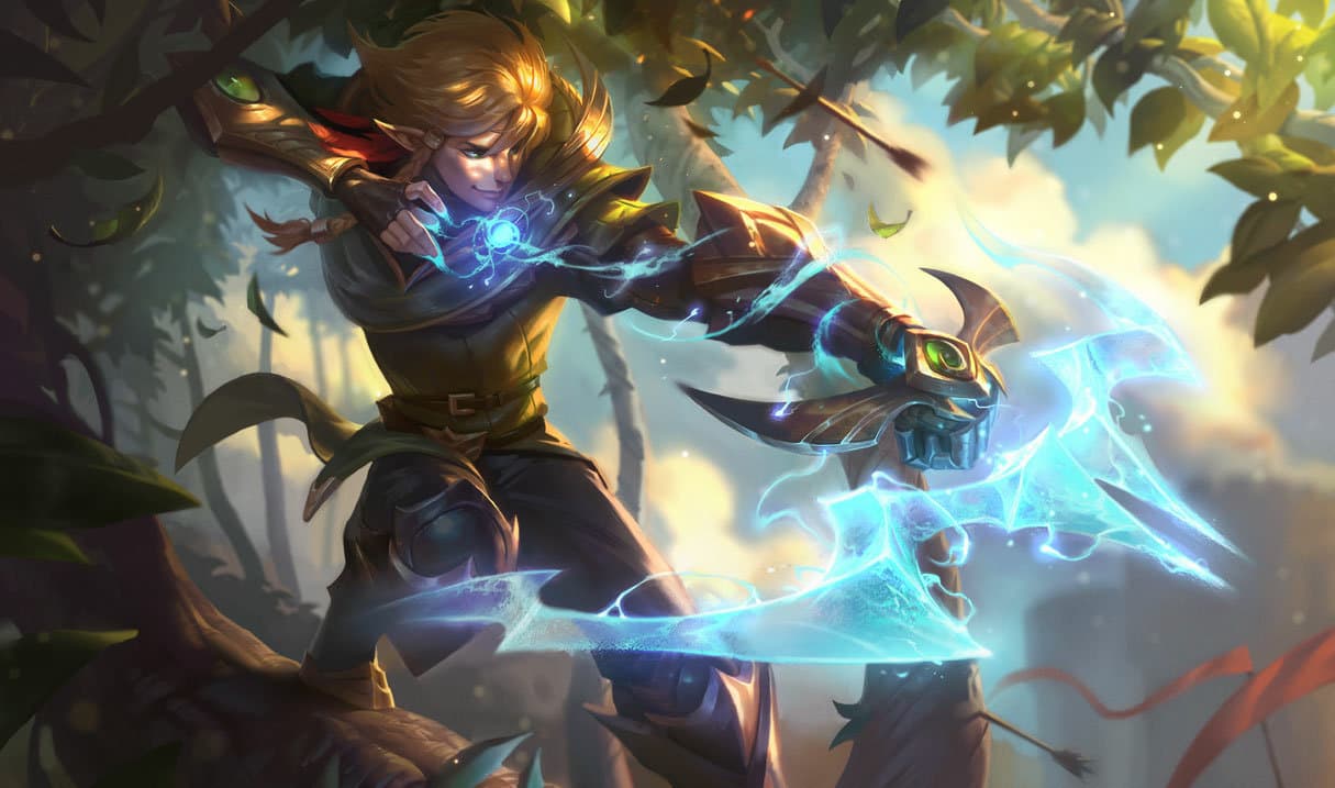 ezreal from league of legends