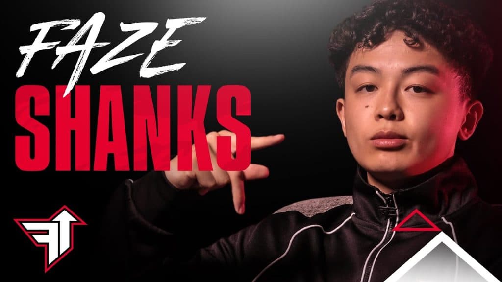 FaZe Clan signs Shanks as a content creator
