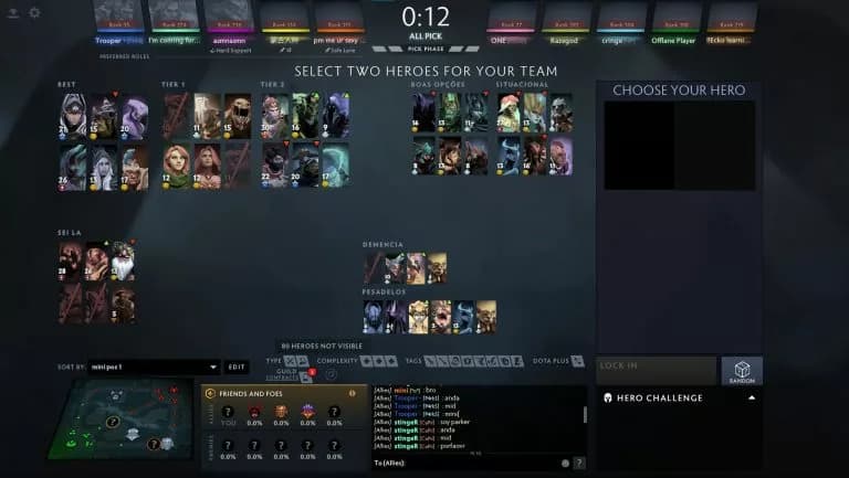 Dota 2 Parker using Stinger's account.