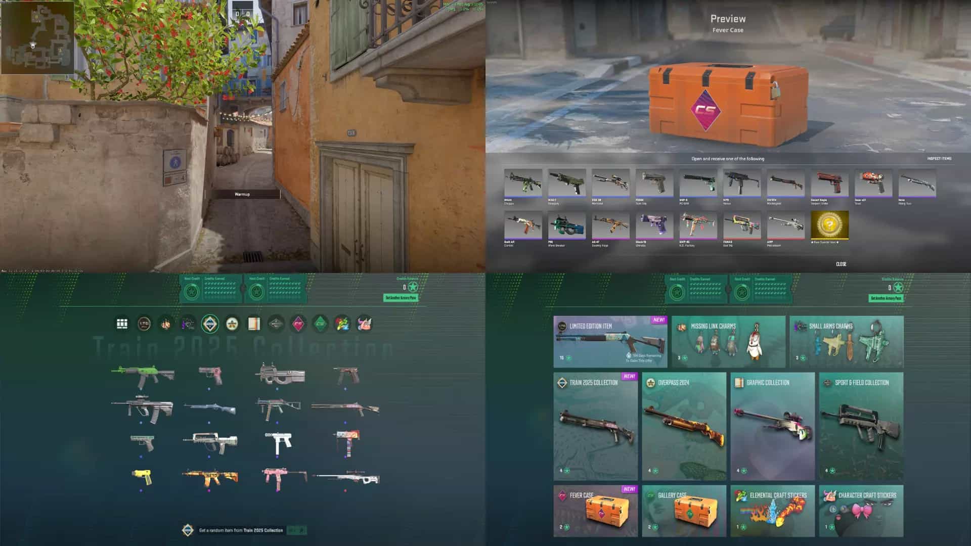 New Counter-Strike 2 Update: Cleaner Inferno, Armory Update, Fever Case and More