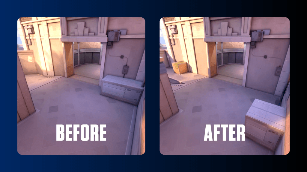 Patch 9.08 Sunset B Back Site Before and After