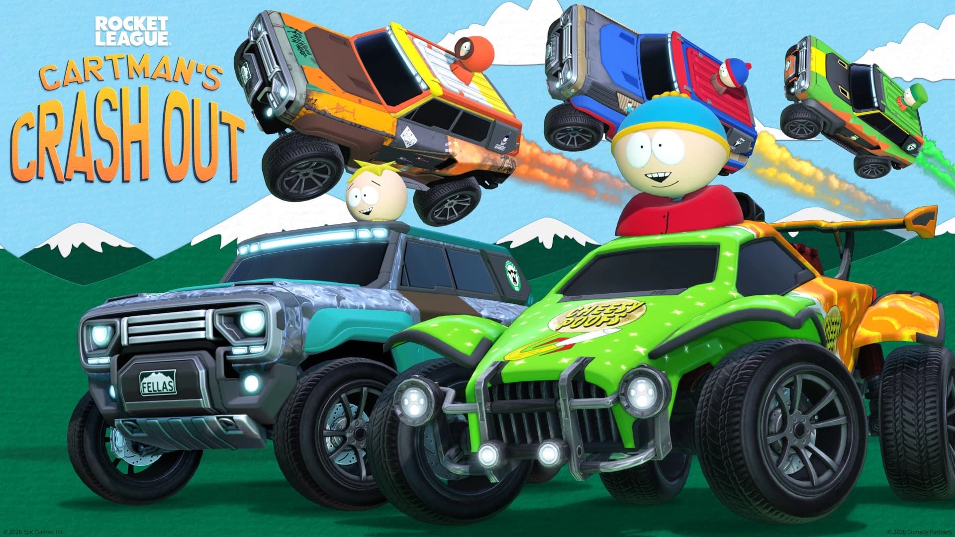 Rocket League Patch 2.64 Brings South Park Crossover, 75 Preset Slots, and Switch 2 Enhancements