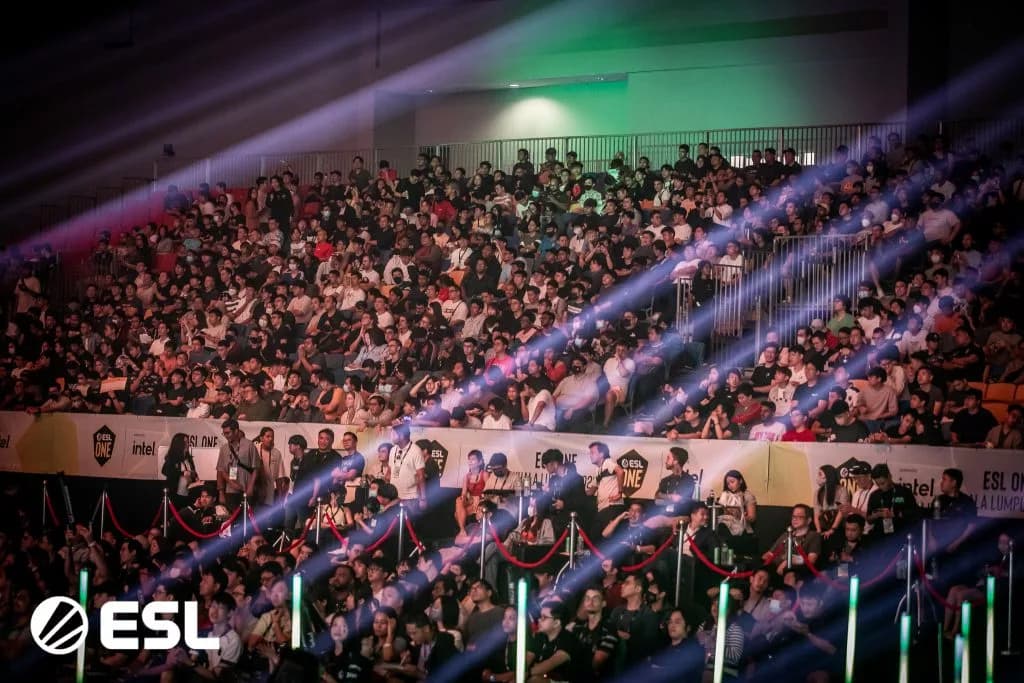 ESL One Kuala Lumpur Crowd