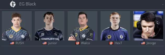 EG Black will bring most of their talent and tatics to Evil Geniuses (credit: HLTV)
