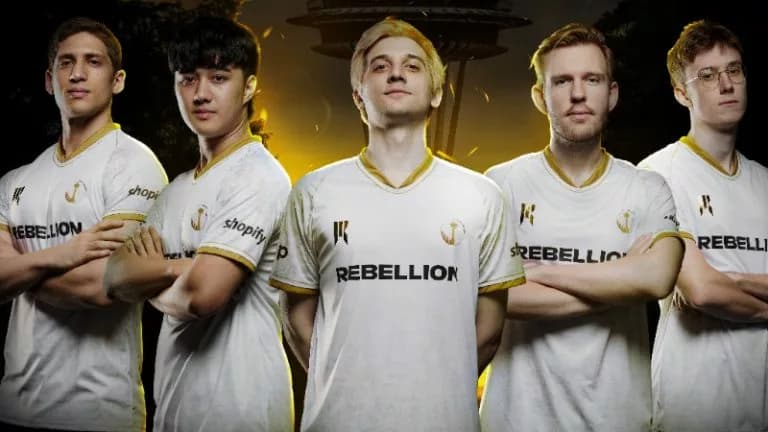 Shopify Rebellion Eliminated from The International 2023.Credits: Twitter.@ShopifyRebels