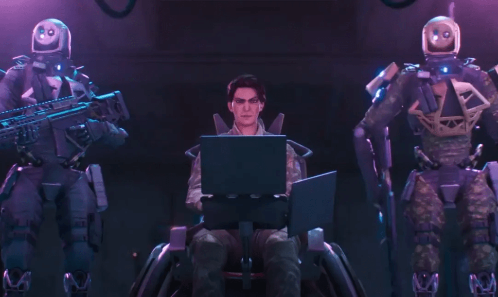 Skopos with her Twin Shells Talos and Colossus