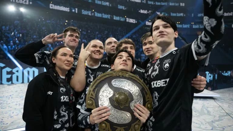 The International 2023 Champions, Team Spirit.
