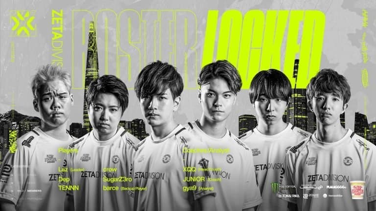 Zeta Division Valorant 2023 Roster