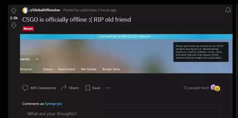 The Dawn of a New Era: Counter-Strike Global Offensive fans salute the end, welcomes the official launch of Counter-Strike 2.