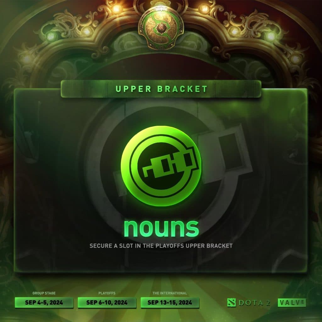 nouns at The International 2024.