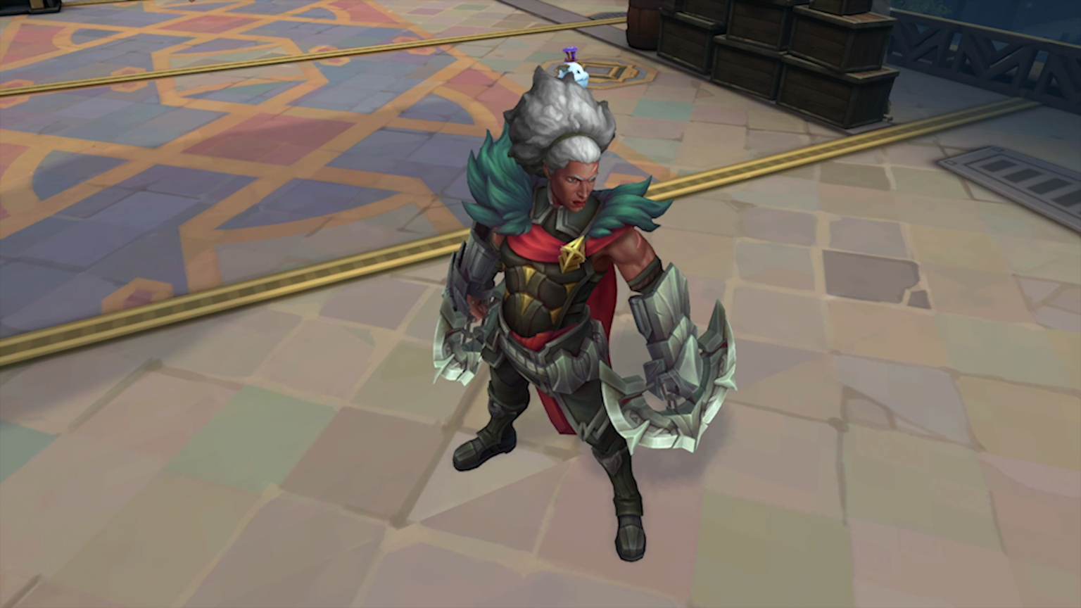 Ambessa first in-game look (here in Wild Rift) (credits Riot Games)