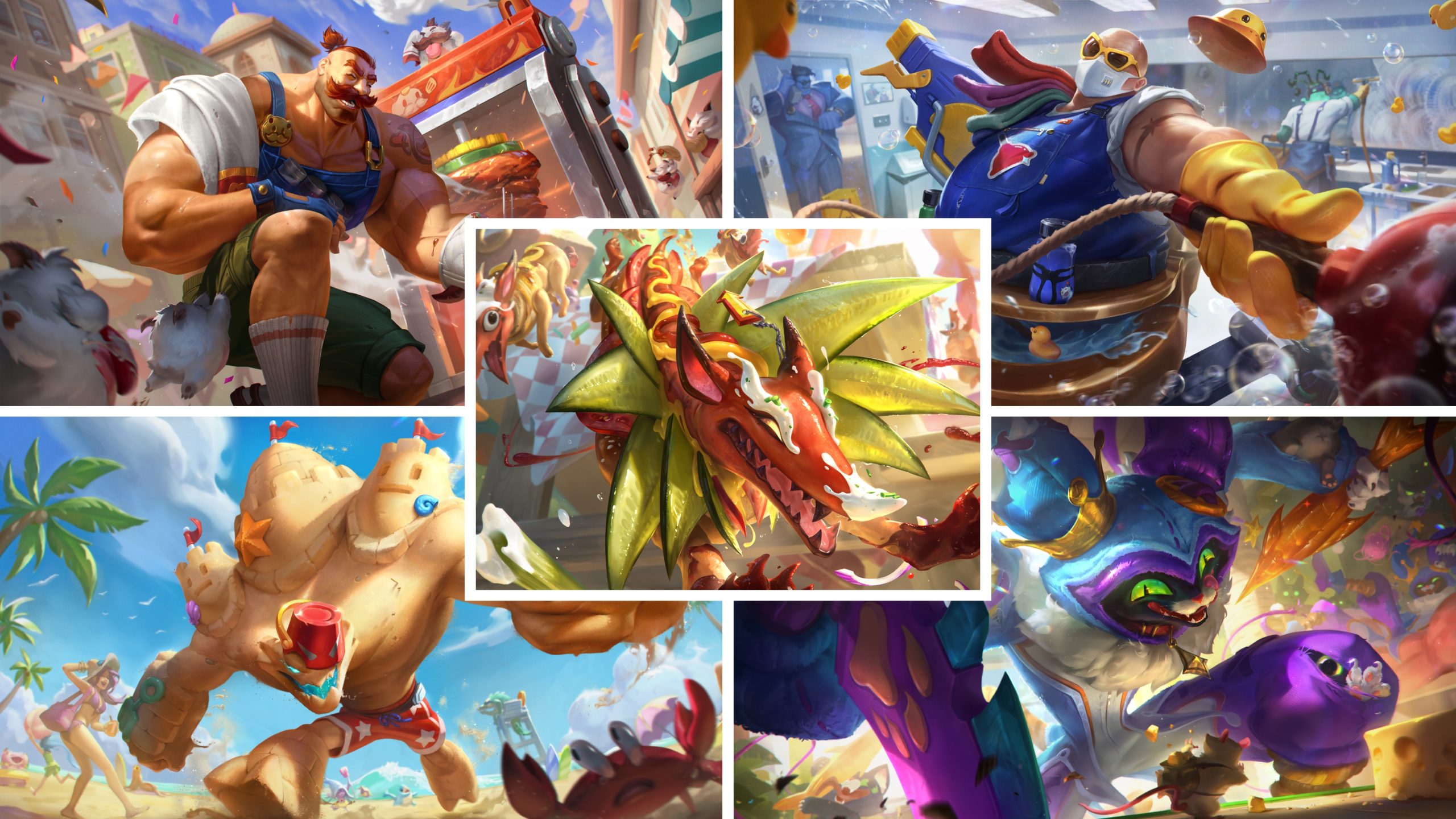 Upcoming April Fools Skins Celebrated by League of Legends Fans for their Creativity