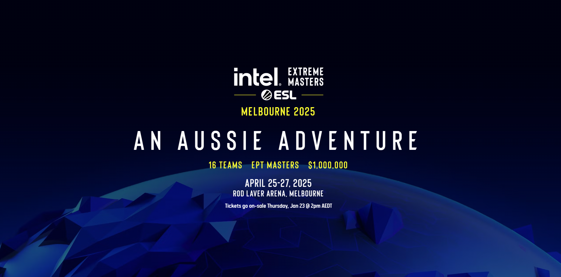 ESL Officially Announces IEM Melbourne 2025