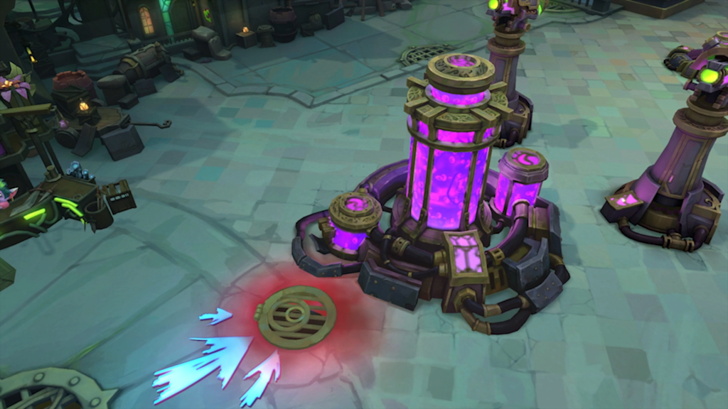 Nexus, with its Jynx-style variation (credits: Riot Games)