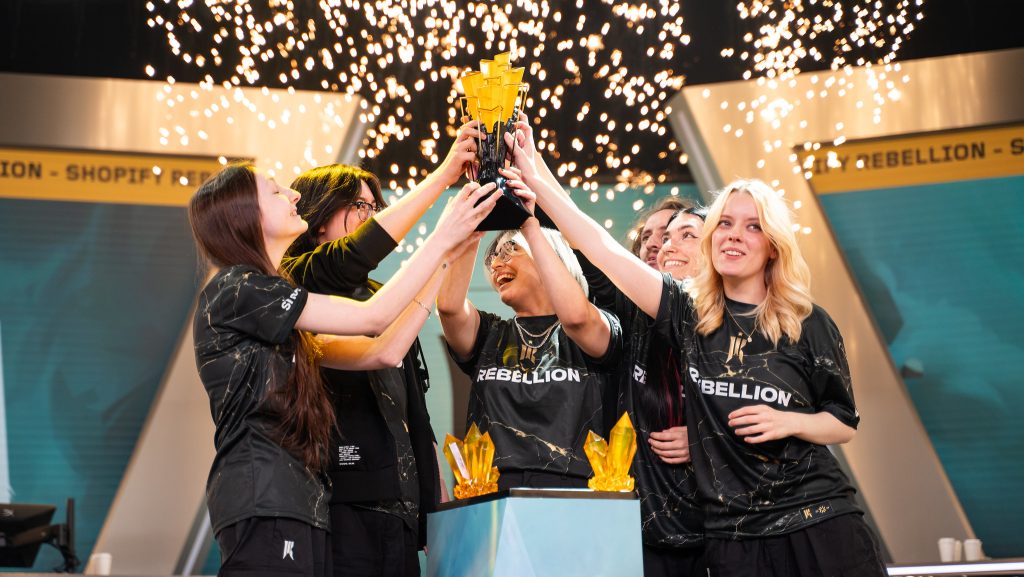 Shopify Rebellion torna-se bicampeã do VALORANT Game Changers