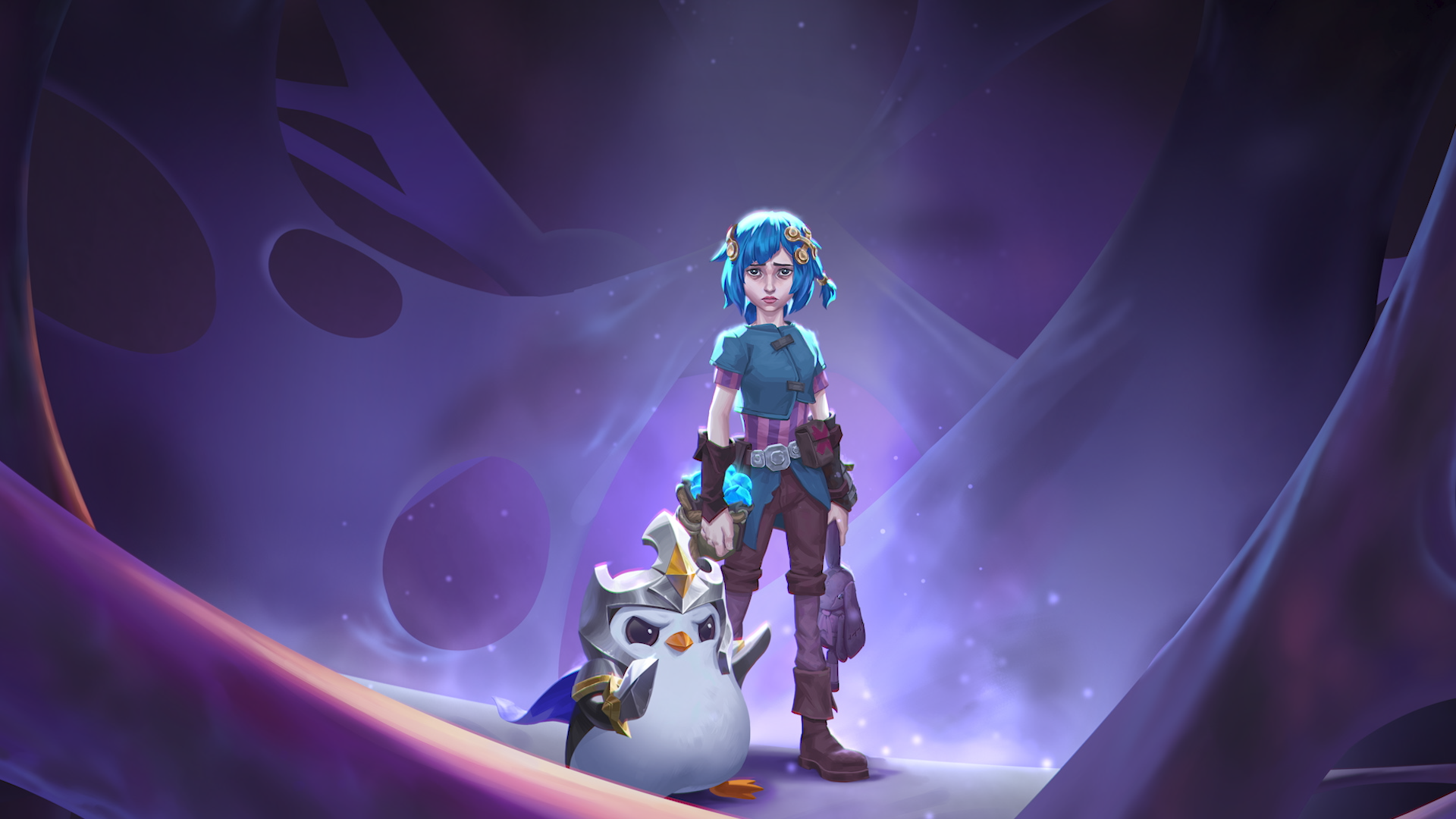 Powder está entrando no mundo de TFT (créditos: Riot Games)