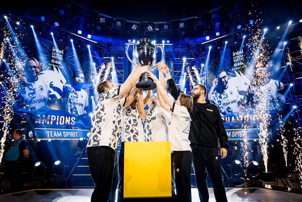 Team Spirit won IEM Katowice in 2024