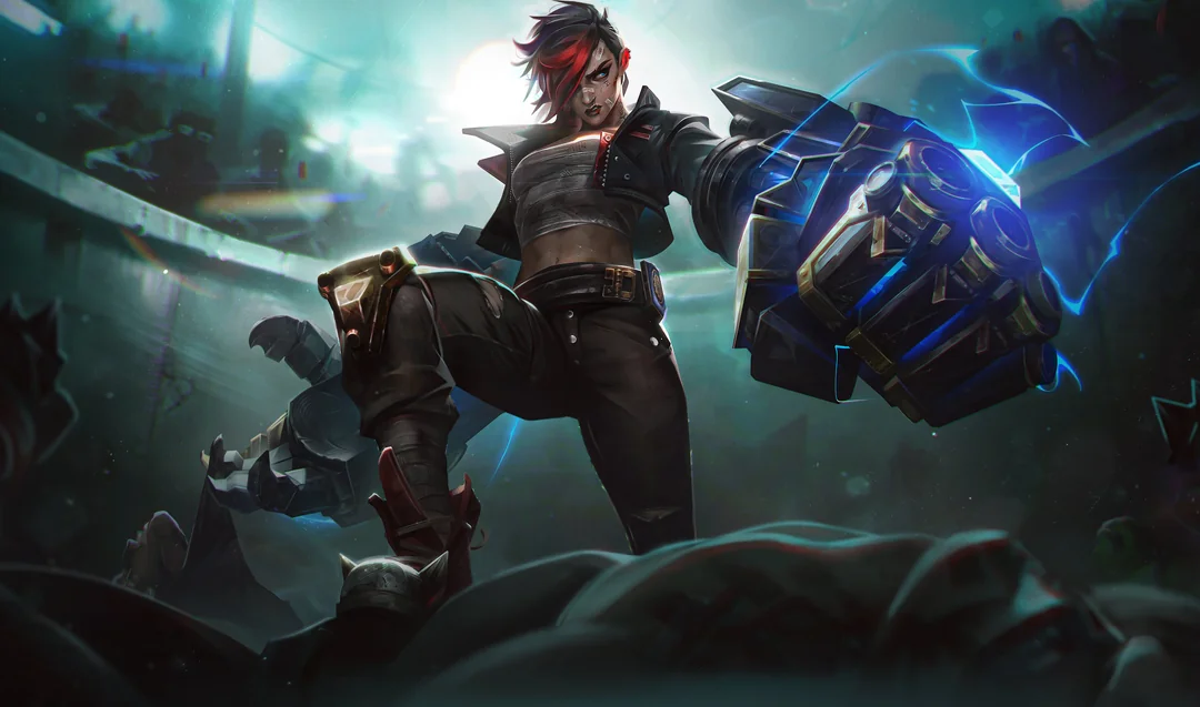 arcane-related brawler vi skin coming to league of legends