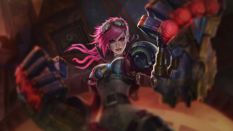 League of Legends Vi: The Enforcer of Piltover