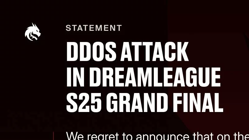 Team Spirit Players get DDoS'ed In DreamLeague Season 25