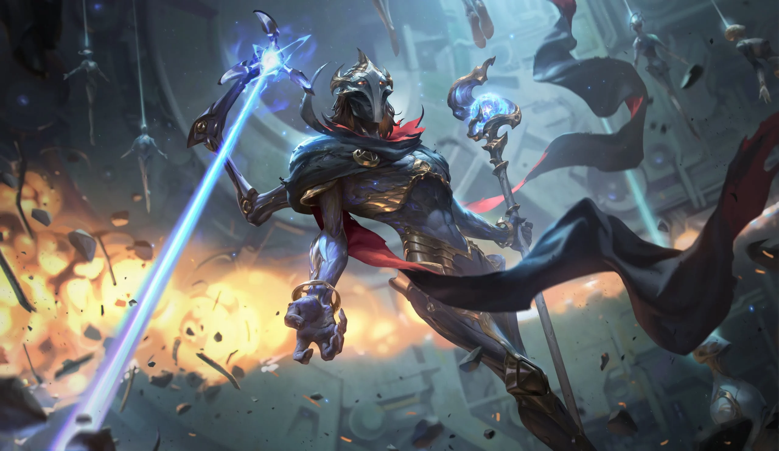 vitkor's new splash art in patch 14.24 of league of legends